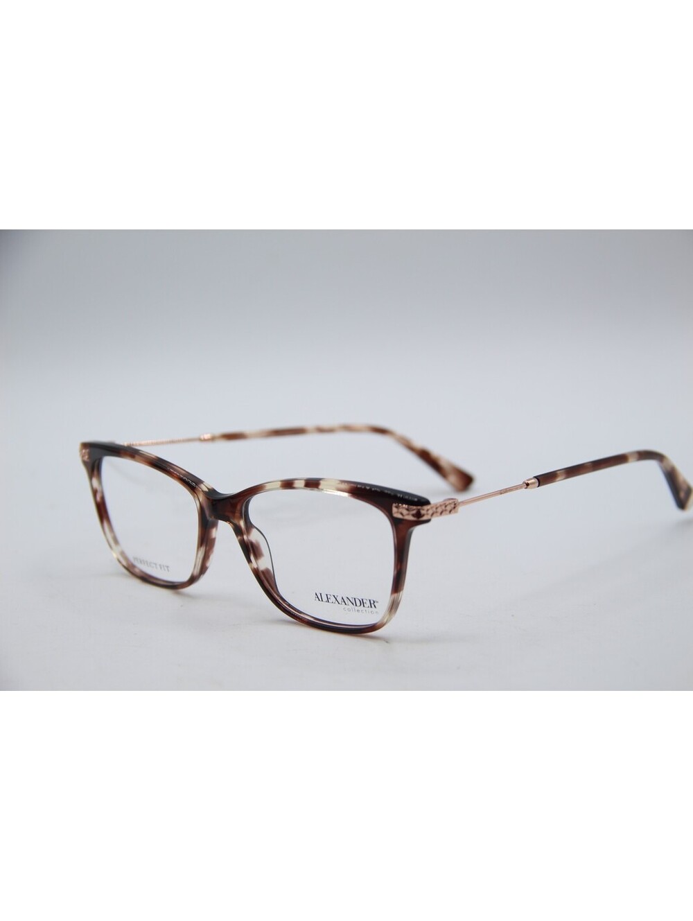 Alexander Umber Demi Havana Gold Authentic Eyeglasses 54-16-140